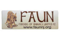 FAUN bumper sticker