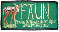 Faun logo patch